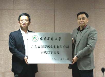 企业之责 育人之德 森源股份被授省级“大学生校外实践基…