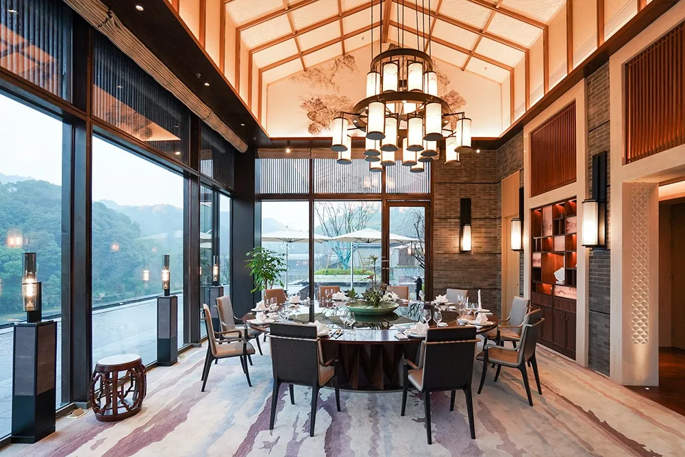 杭州湘湖逍遥庄园餐厅家具