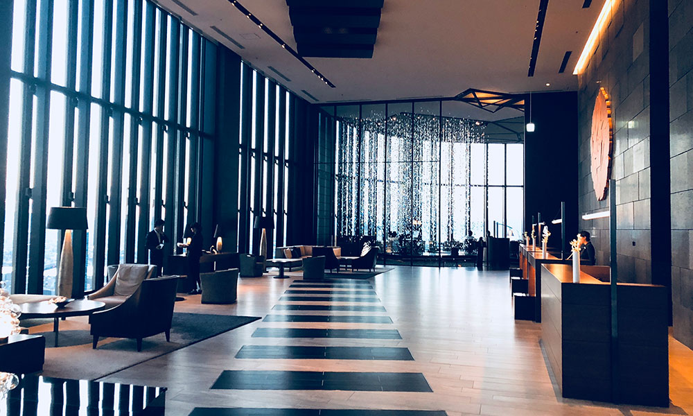 Conrad Lobby, Osaka, Japan