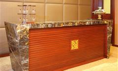 The front desk