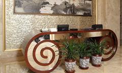The front desk