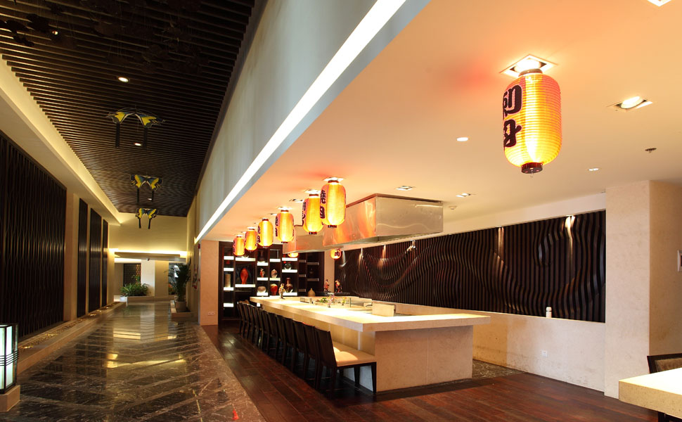 The front desk