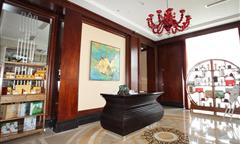 The front desk