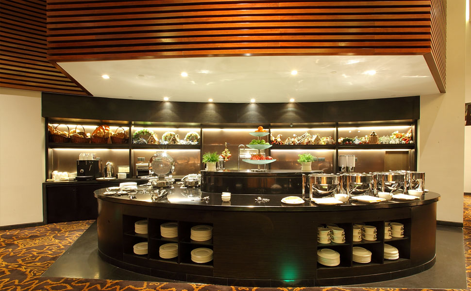 The front desk