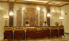The front desk